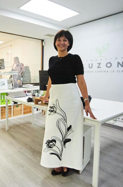 María José Arregui, presidenta de la Fundación Luzón.