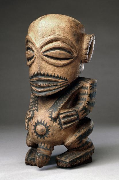 Dios del Pescador de Rarotonga, Islas Cook. 1750-1850. Madera. Oc. 9866.