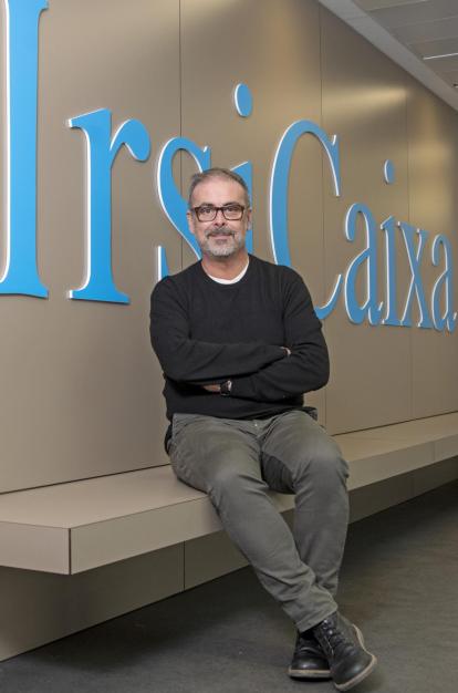 Roger Paredes, cap del Servei de Malalties Infeccioses de l’Hospital Germans Trias i Pujol i investigador principal del Grup de Genòmica Microbiana a IrsiCaixa.