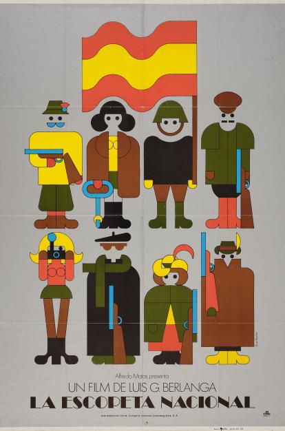 Cartel de «La escopeta nacional».