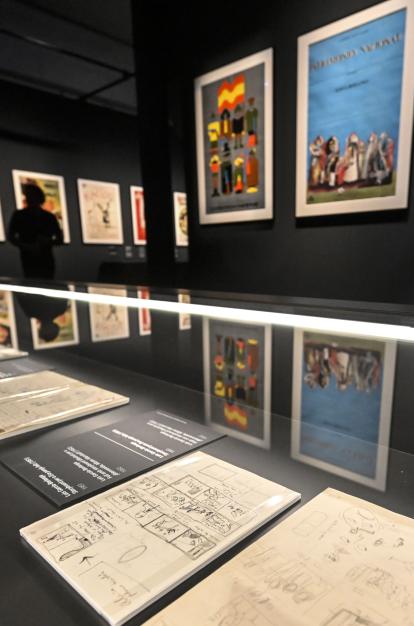 Interior Berlanga. Cine, vida y humor en CaixaForum Barcelona.