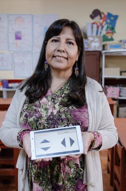 María Teresa Cornejo, docent de ProFuturo.