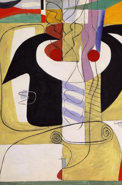 Le Corbusier (Charles-Édouard Jeanneret), «Métamorphose du violon» [Metamorfosis del violín], 1920-1952. Centre Pompidou, París. Musée national d’art moderne / Centre de création industrielle AM 3342 P. 