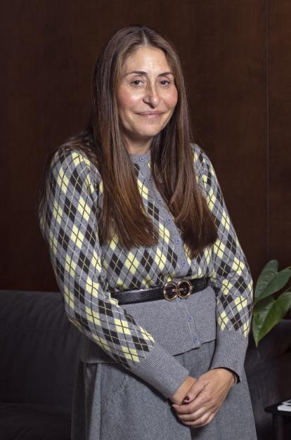 Ana García Jorodovich, assistent a la xerrada «És Nadal i hi ha una cadira buida» de Barcelona.