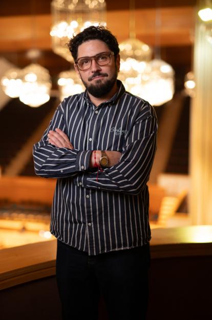 Aaron Zapico, director d'orquestra prestigiós i encarregat de dirigir l'adaptació del Messies de Händel.