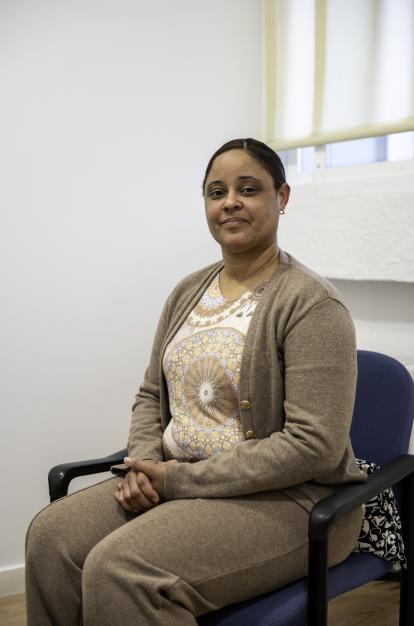 Diomarys Sena Pérez, mare de família participant a Més Infància.