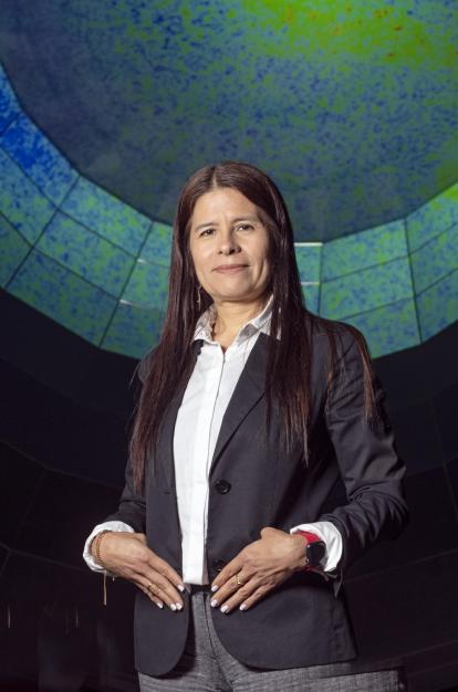 Andrea Zuluaga, directora de Transformación Empresarial de la Corporación Interactuar.
