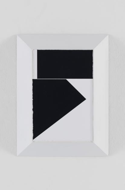 Ñaco Fabré, «Geometria i plenitud (negre)». Original. 2025. Pintura Oli sobre llenç.