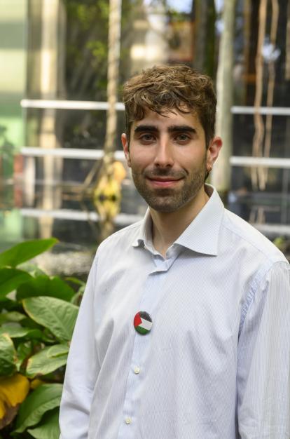 Mario Bielsa, geólogo del Instituto Pirenaico de Ecología y becario de la Fundación ”la Caixa”.
