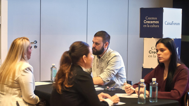 Entrevistas del speed dating laboral que se llevó a cabo en CaixaForum Madrid.