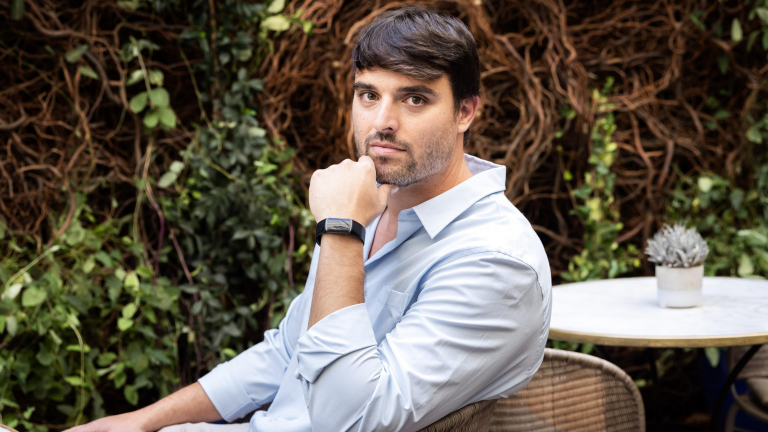 Juan Argote, becario de la Fundación ”la Caixa” y director de Aurora Data Solutions.