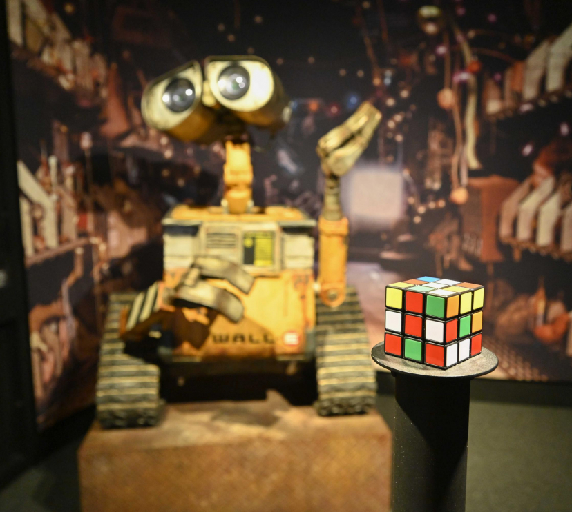 Una imagen de la exposición La Ciencia de Pixar en el Museo de la Ciencia CosmoCaixa.