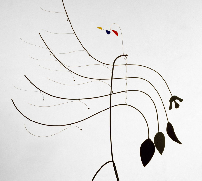 Alexander Calder, Four Leaves and Three Petals [Quatre fulles i tres pètals], 1939. Centre Pompidou, Paris Musée national d’art moderne – Centre de Création Industrielle.