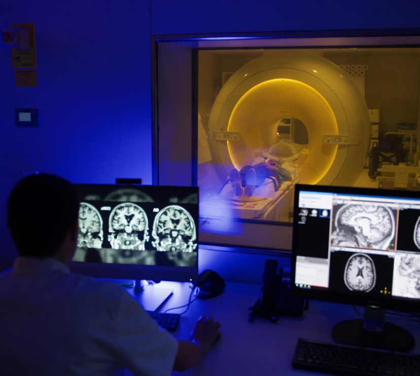 Plataforma de neuroimagen de la Fundación Pasqual Maragall .