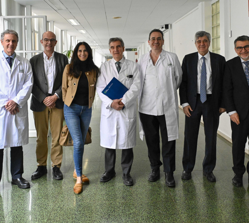 Álvaro Urbano, Ignasi Carrasco, Silvia Rovira, Josep M. Campistol, Manel Juan, Josep Maria Coronas y Àngel Font.