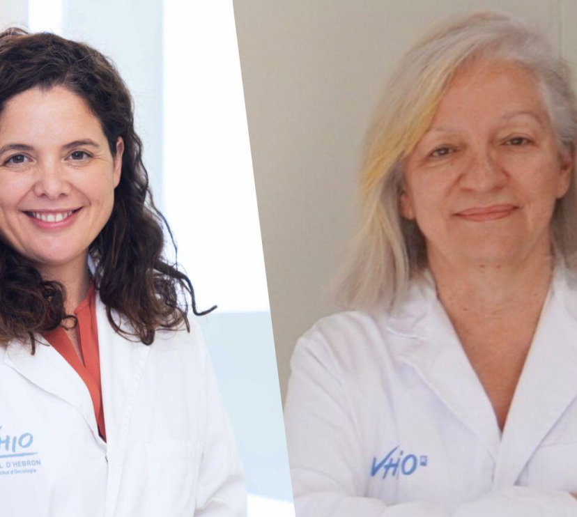 Elena Garralda i Silvia Martin Lluesma, del VHIO.