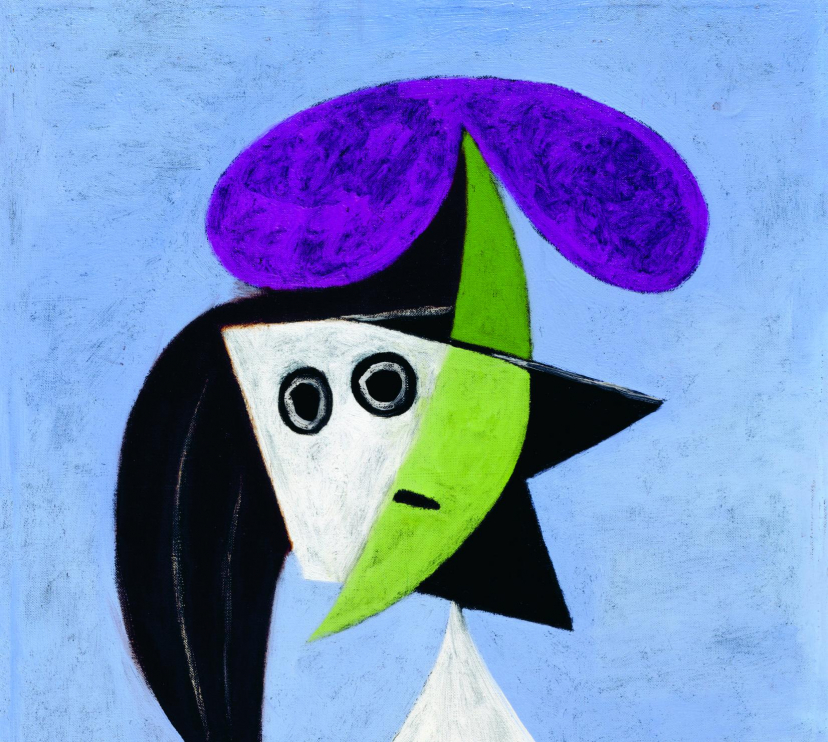 Pablo Picasso, «Femme au chapeau» [Mujer con sombrero], 1935. Legado de M. Georges Salles en 1967. Centre Pompidou, Paris. Musée national d’art moderne – Centre de Création Industrielle.