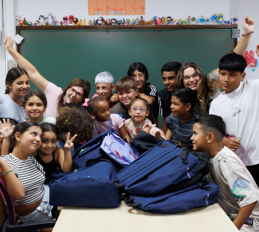 la Fundación ”la Caixa” proporciona apoyo socioeducativo a más de 65.000 niños y niñas en situación de vulnerabilidad.