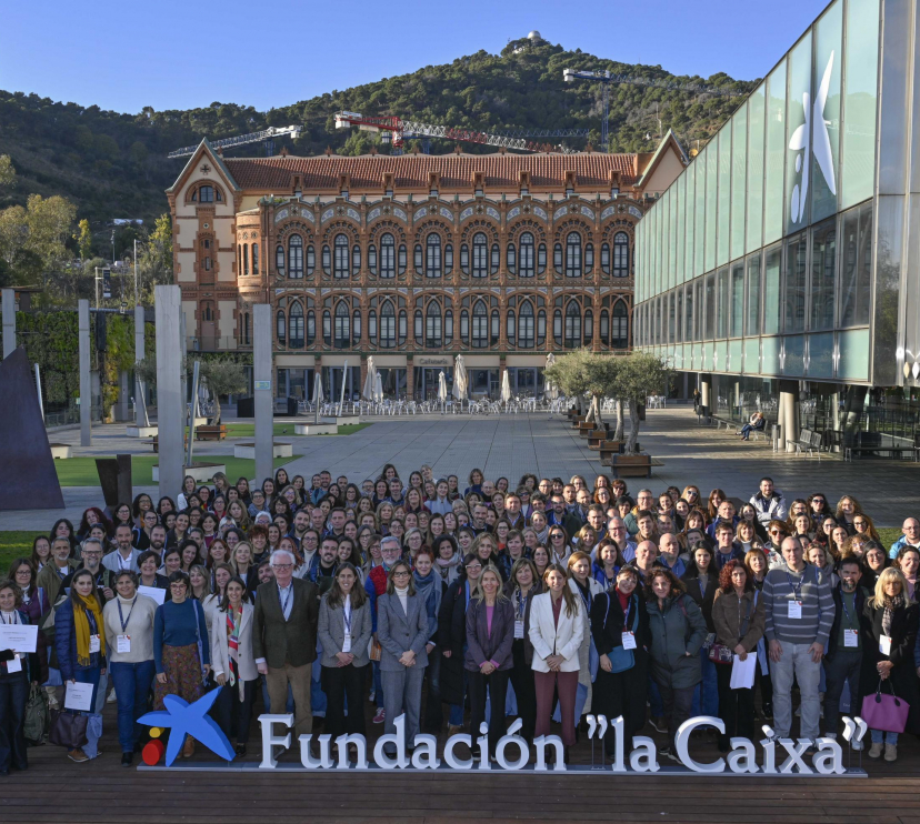 Acto de clausura de la segunda Convocatoria Educaixa.