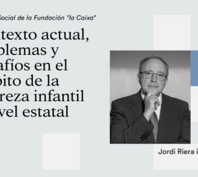 Imagen de la sesión de la Cátedra Social de la Fundación ”la Caixa” sobre pobreza infantil en CaixaForum València. 