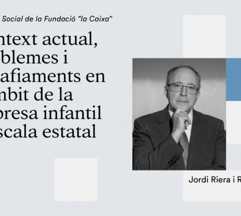 Imatge de la sessió de la Càtedra Social de la Fundació ”la Caixa” sobre pobresa infantil a CaixaForum València.