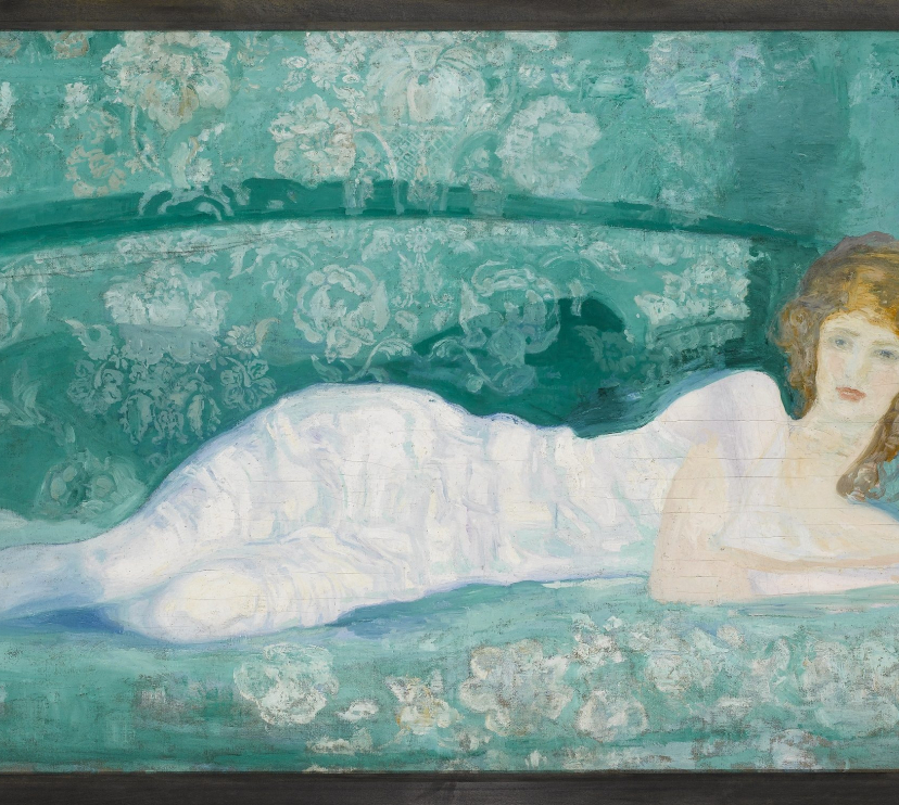 Hermen Anglada-Camarasa. Retrat de Marianne Willenson. c. 1911. Óleo sobre tela. © Colección Anglada-Camarasa Fundación ”la Caixa”.