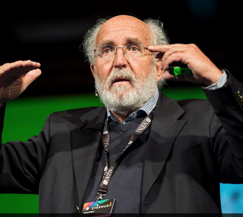 Michel Mayor, premi Nobel de Física 2019.