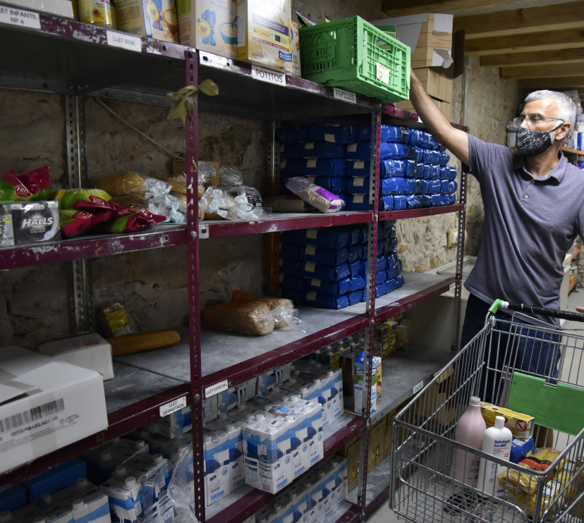 La acción Ningún hogar sin alimentos consigue 1,6 millones de euros.