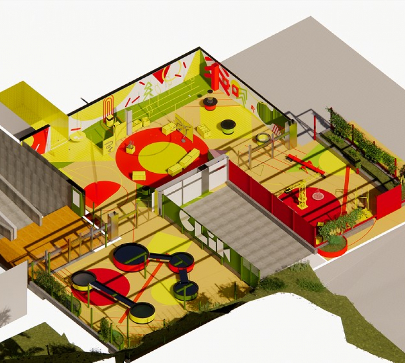 Render del projecte de Clik. © LaCol + Iván Bravo.