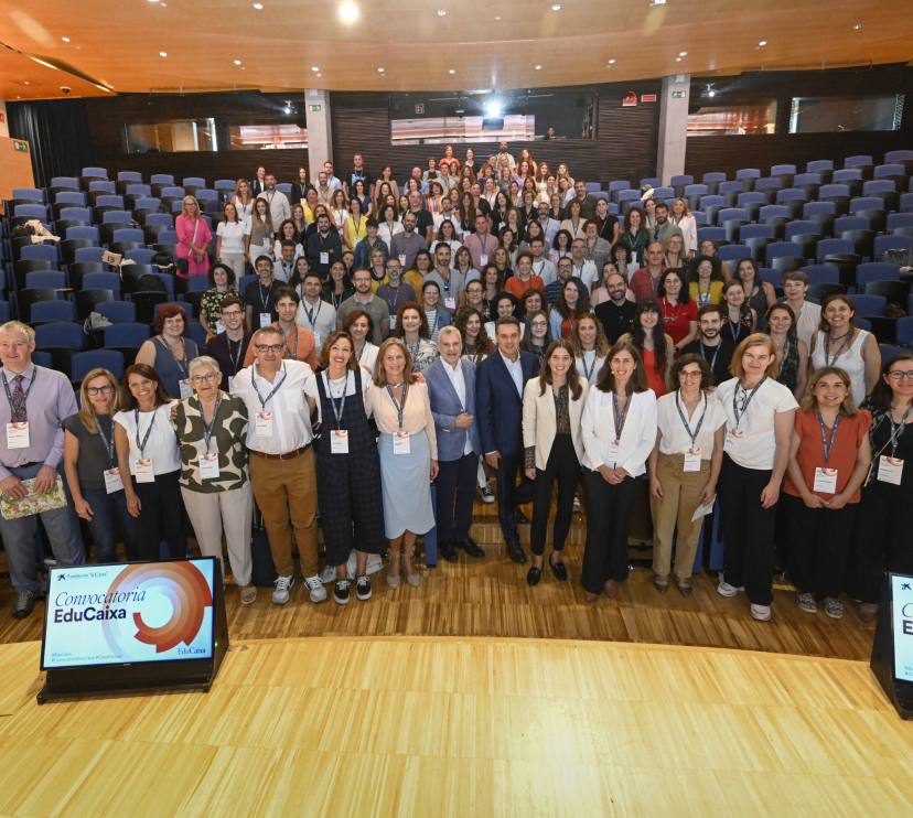 La resolución de la Convocatoria EduCaixa se ha presentado en el Museo de la Ciencia CosmoCaixa.