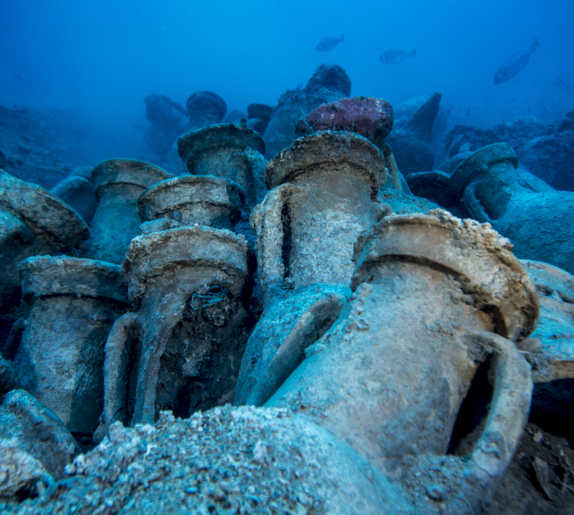 Yacimiento en las Illes Formigues II.