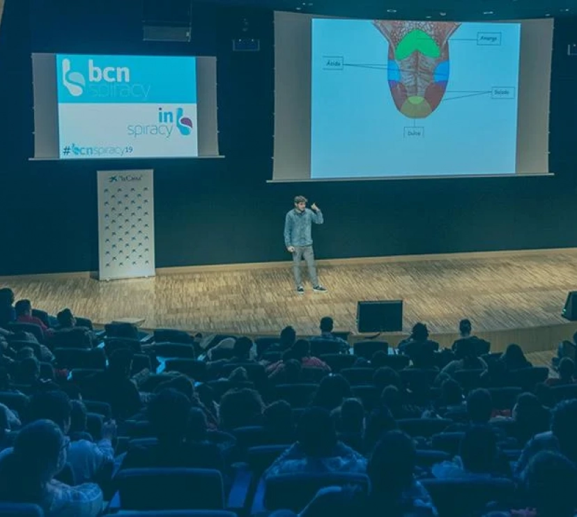 Una de las conferencias del BCNspiracy.