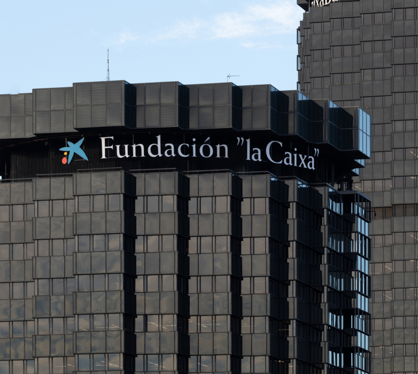 Sede central de la Fundación ”la Caixa”.