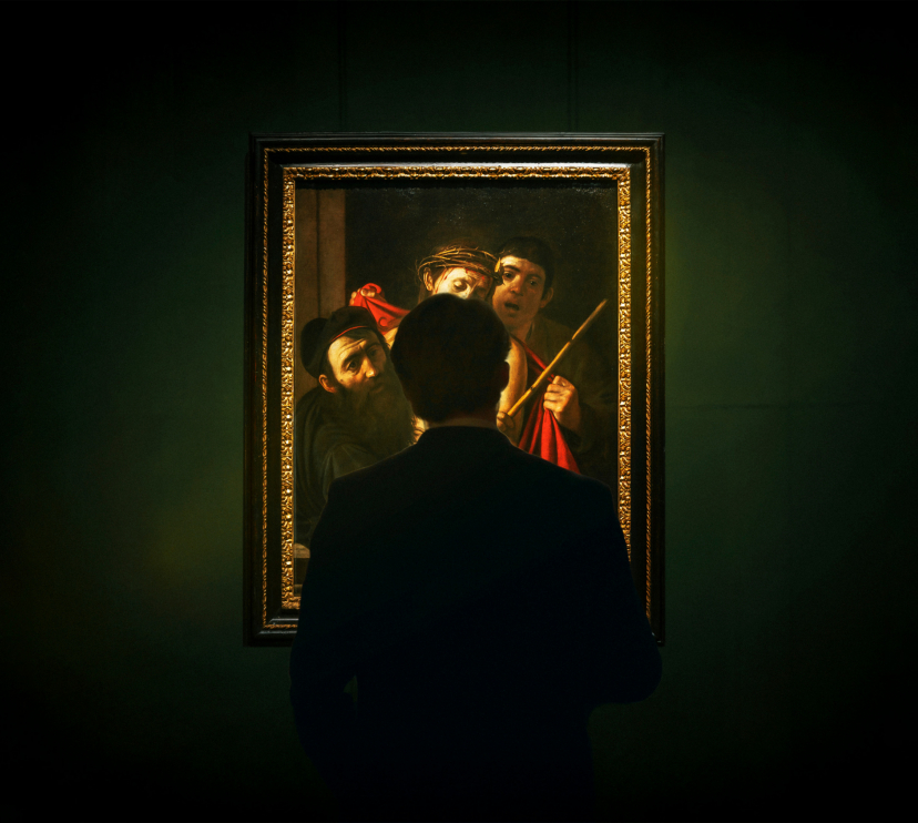 Cartell del documental "The Sleeper. El Caravaggio perdido".