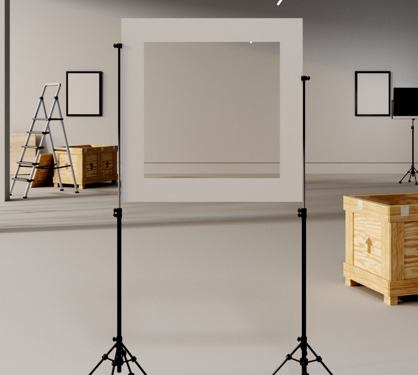 Una imagen de la serie Comisariar, de la idea a la exposición, de Magda Timoner.