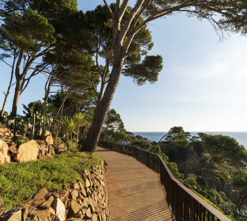 Cap Roig. El jardí dels Cactus.