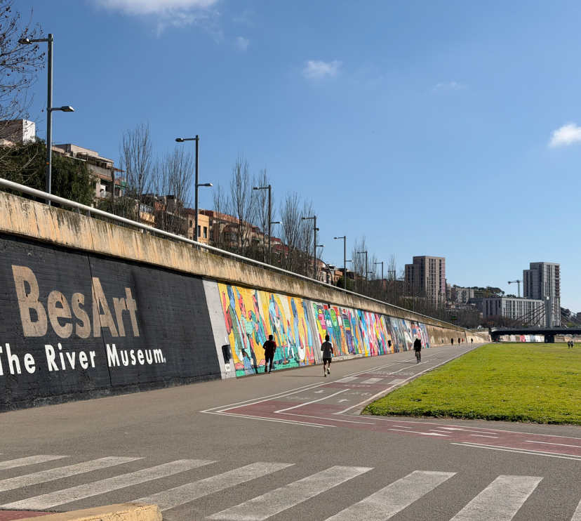 BesArt. The River Museum, el museo al aire libre más grande del mundo.