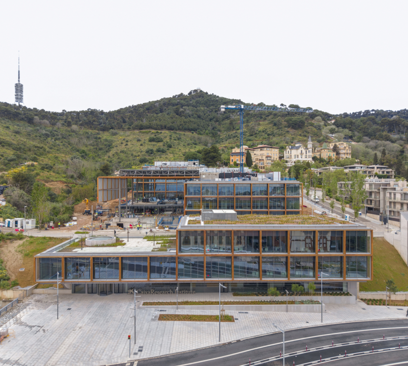 El CaixaResearch Institute, vist des d’un dron
