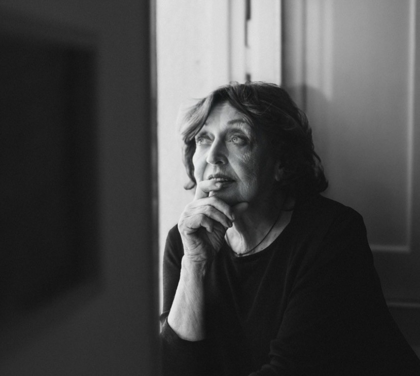 Retrato de la escritoria Cristina Fernández Cubas.