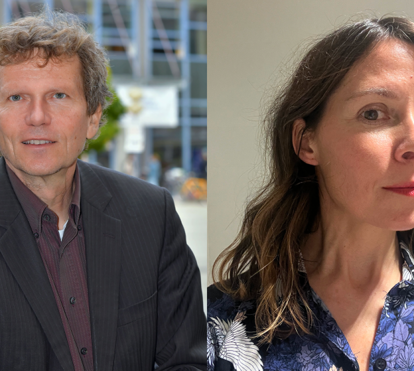 Hartmut Rosa y Alexandra Laudo.