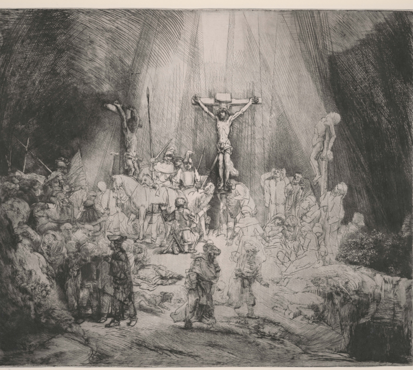 Rembrandt, Les tres creus, 1653.