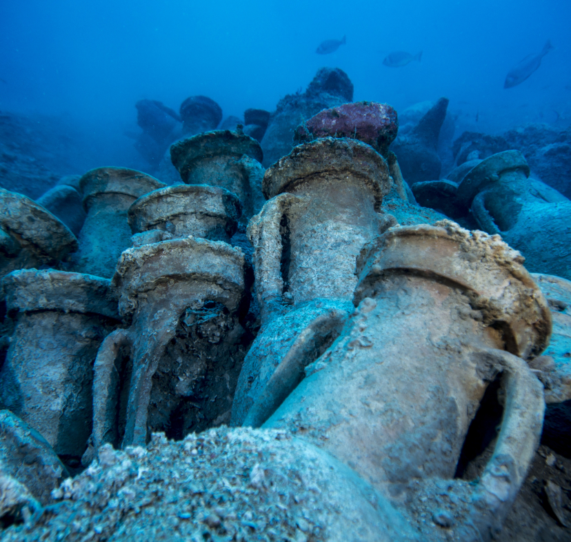 Yacimiento en las Illes Formigues II.