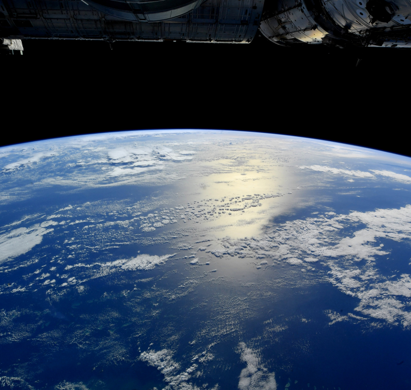 La Terra des de l’Estació Espacial Internacional.