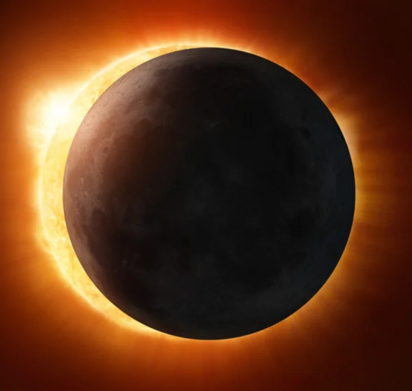 Eclipsi total de sol.